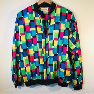 Vintage 80s/90s Jacket, Made in USA, 80s Party!